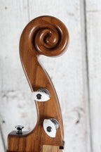 McSpadden Dulcimer 4 String Scroll Head Hourglass Dulcimer with Gig Bag