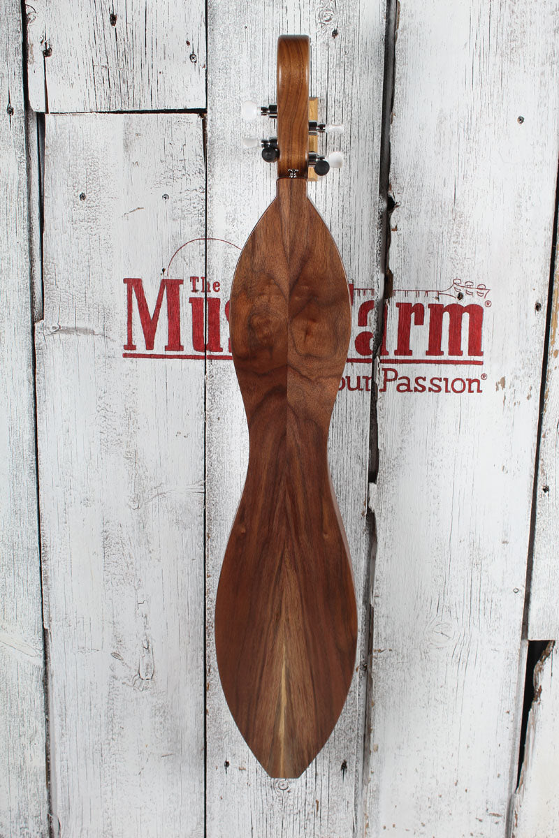 McSpadden Dulcimer 4 String Scroll Head Hourglass Dulcimer with Gig Bag