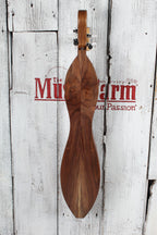 McSpadden Dulcimer 4 String Scroll Head Hourglass Dulcimer with Gig Bag