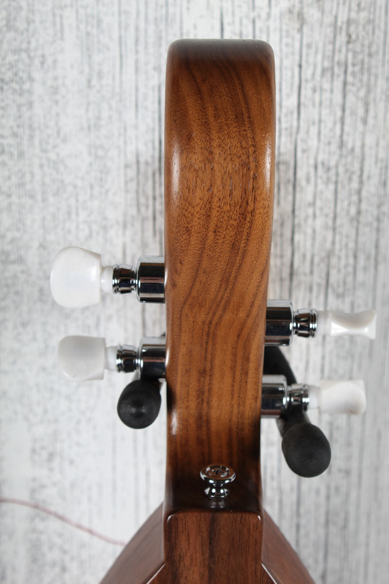 McSpadden Dulcimer 4 String Scroll Head Hourglass Dulcimer with Gig Bag
