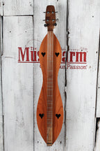 McSpadden Standard Dulcimer 4 String Flathead Hourglass Dulcimer with Gig Bag