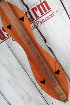 McSpadden Standard Dulcimer 4 String Flathead Hourglass Dulcimer with Gig Bag