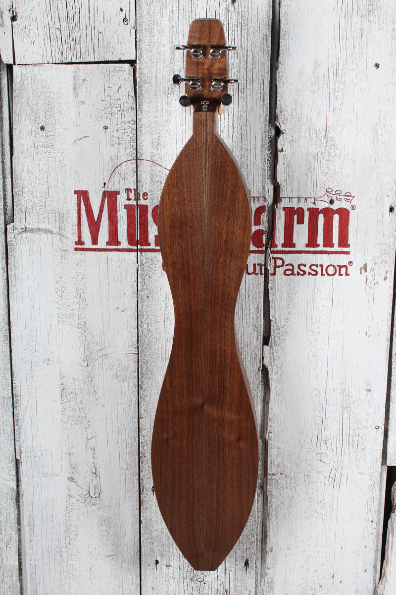McSpadden Standard Dulcimer 4 String Flathead Hourglass Dulcimer with Gig Bag
