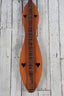 McSpadden Scroll Head Dulcimer 4 String Scroll Head Hourglass Dulcimer w Gig Bag