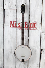 Load image into Gallery viewer, Epiphone MB-100 Banjo 5 String Openback Banjo Natural Finish with Gig Bag