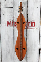 McSpadden Scroll Head Dulcimer 4 String Scroll Head Hourglass Dulcimer w Gig Bag