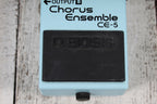 Boss CE-5 Stereo Chorus Ensemble Effects Pedal Electric Guitar Effects Pedal