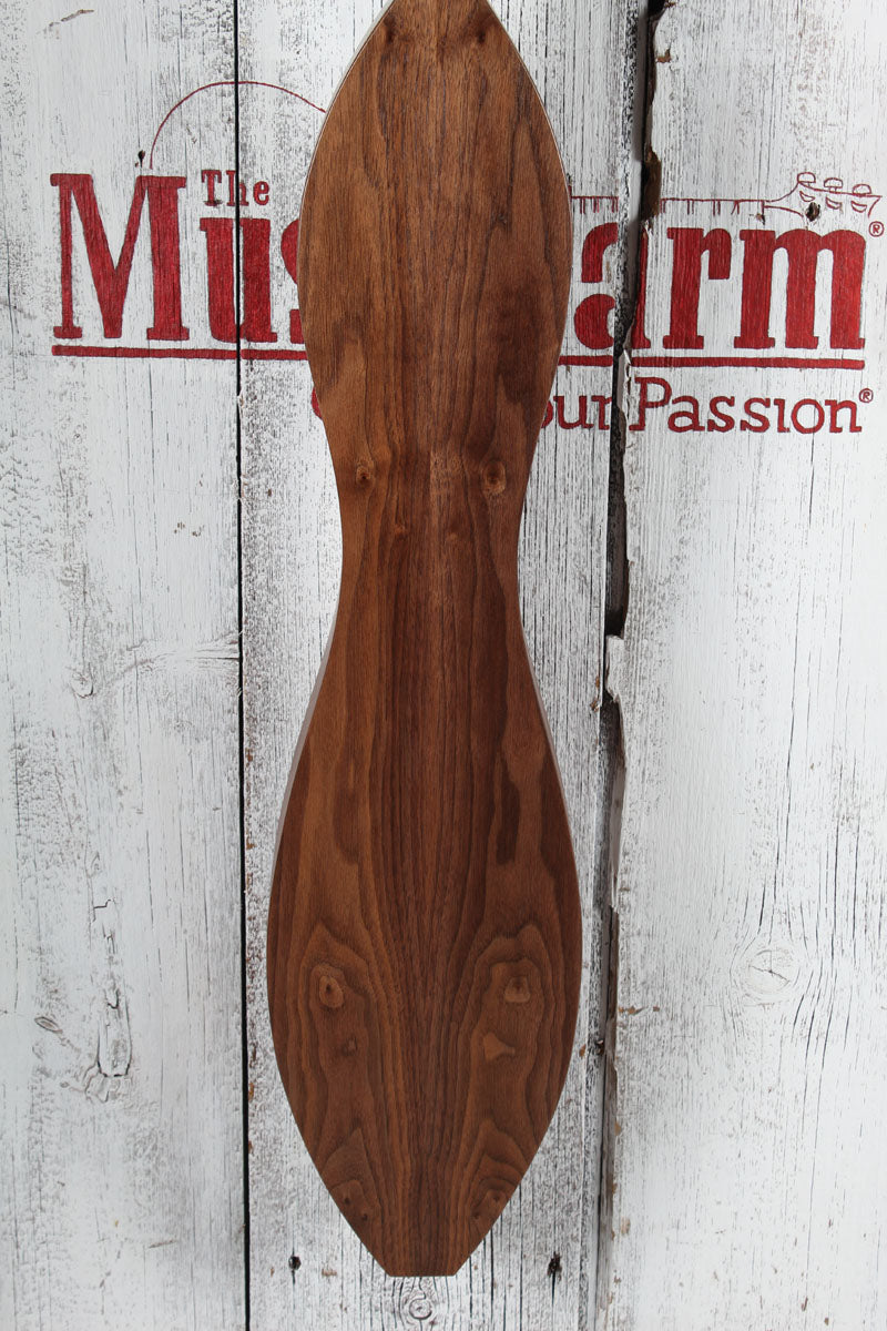 McSpadden Scroll Head Dulcimer 4 String Scroll Head Hourglass Dulcimer w Gig Bag