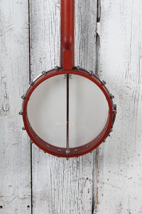 Epiphone MB-100 Banjo 5 String Openback Banjo Natural Finish with Gig Bag