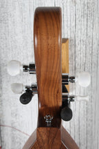 McSpadden Scroll Head Dulcimer 4 String Scroll Head Hourglass Dulcimer w Gig Bag