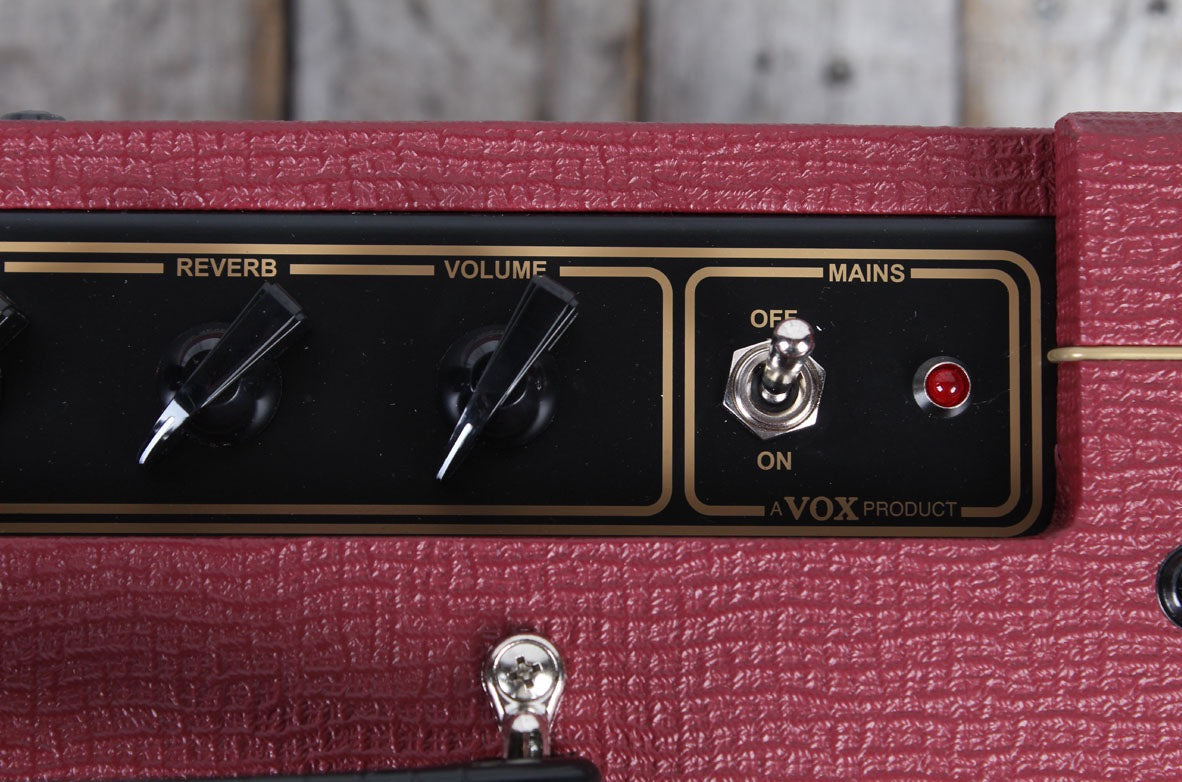 VOX AC10C1 Red Limited Edition Electric Guitar Amplifier 1 x 10 Tube Combo Amp