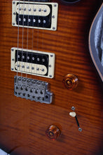 Load image into Gallery viewer, PRS 2014 SE Custom 24 Electric Guitar Flame Maple Top Tobacco Sunburst