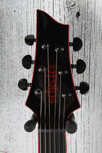 Load image into Gallery viewer, Schecter Sunset-6 EverTune Red Dawn Solid Body Electric Guitar Gloss Black