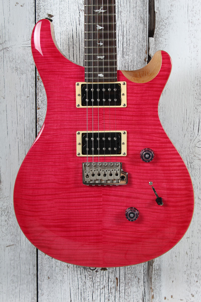 PRS Paul Reed Smith SE Custom 24 Electric Guitar Bonni Pink Finish with Gig Bag
