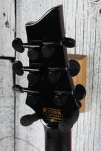 Load image into Gallery viewer, Schecter Sunset-6 EverTune Red Dawn Solid Body Electric Guitar Gloss Black