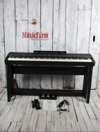 Roland FP-90X Digital Piano 88 Key Portable Digital Piano Black with Stand