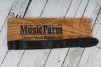 Levy's M7GP-BLK Garment Leather Guitar Strap Black