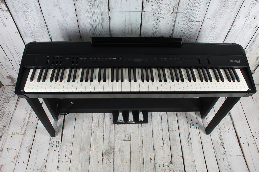 Roland FP-90X Digital Piano 88 Key Portable Digital Piano Black with Stand