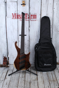 Ibanez EHB1265MS 5 String Headless Bass Guitar Natural Mocha with Gig Bag