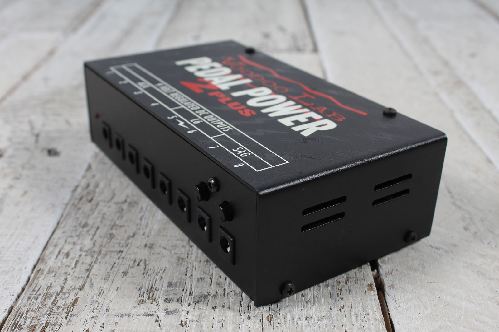 Voodoo Lab Power 2 Plus Power Supply Electric Guitar Pedal Power Supply with Cables