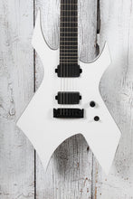 Load image into Gallery viewer, BC Rich Warlock Prophecy Electric Guitar with Quad Bridge Matte White Finish