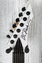 Load image into Gallery viewer, BC Rich Warlock Prophecy Electric Guitar with Quad Bridge Matte White Finish