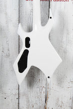 Load image into Gallery viewer, BC Rich Warlock Prophecy Electric Guitar with Quad Bridge Matte White Finish