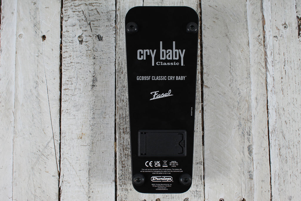 Dunlop GCB95F Cry Baby Classic Wah Pedal Electric Guitar Wah Effects Pedal