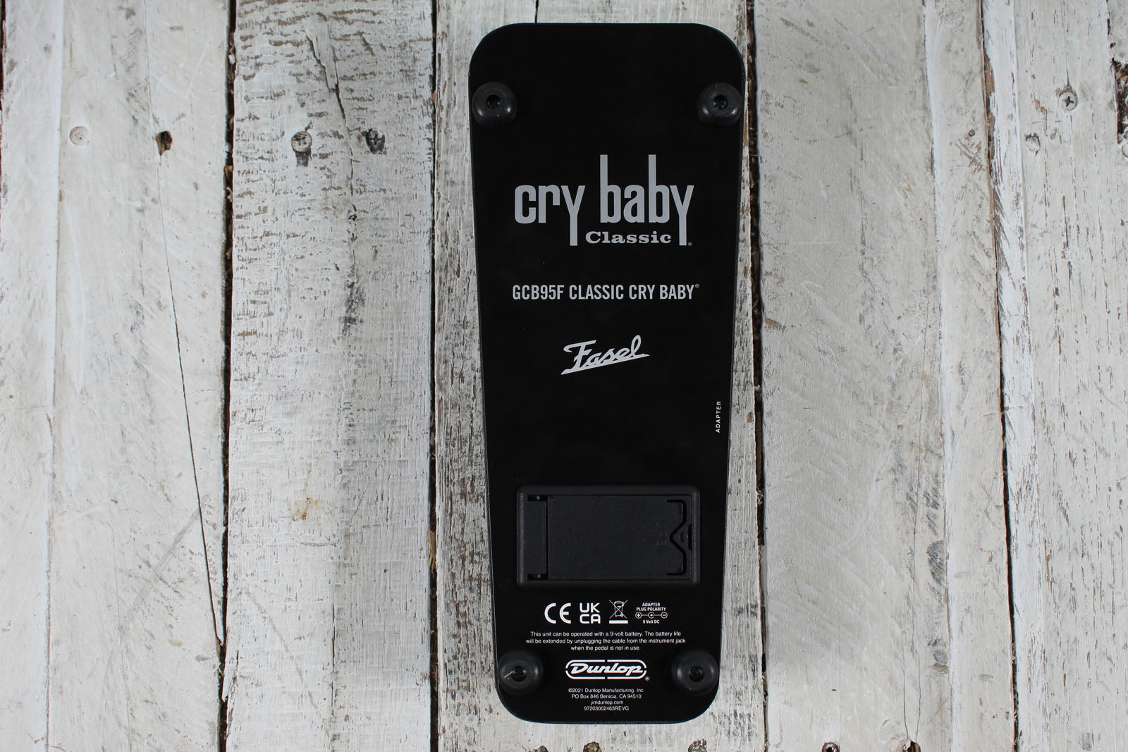 Dunlop GCB95F Cry Baby Classic Wah Pedal Electric Guitar Wah Effects Pedal