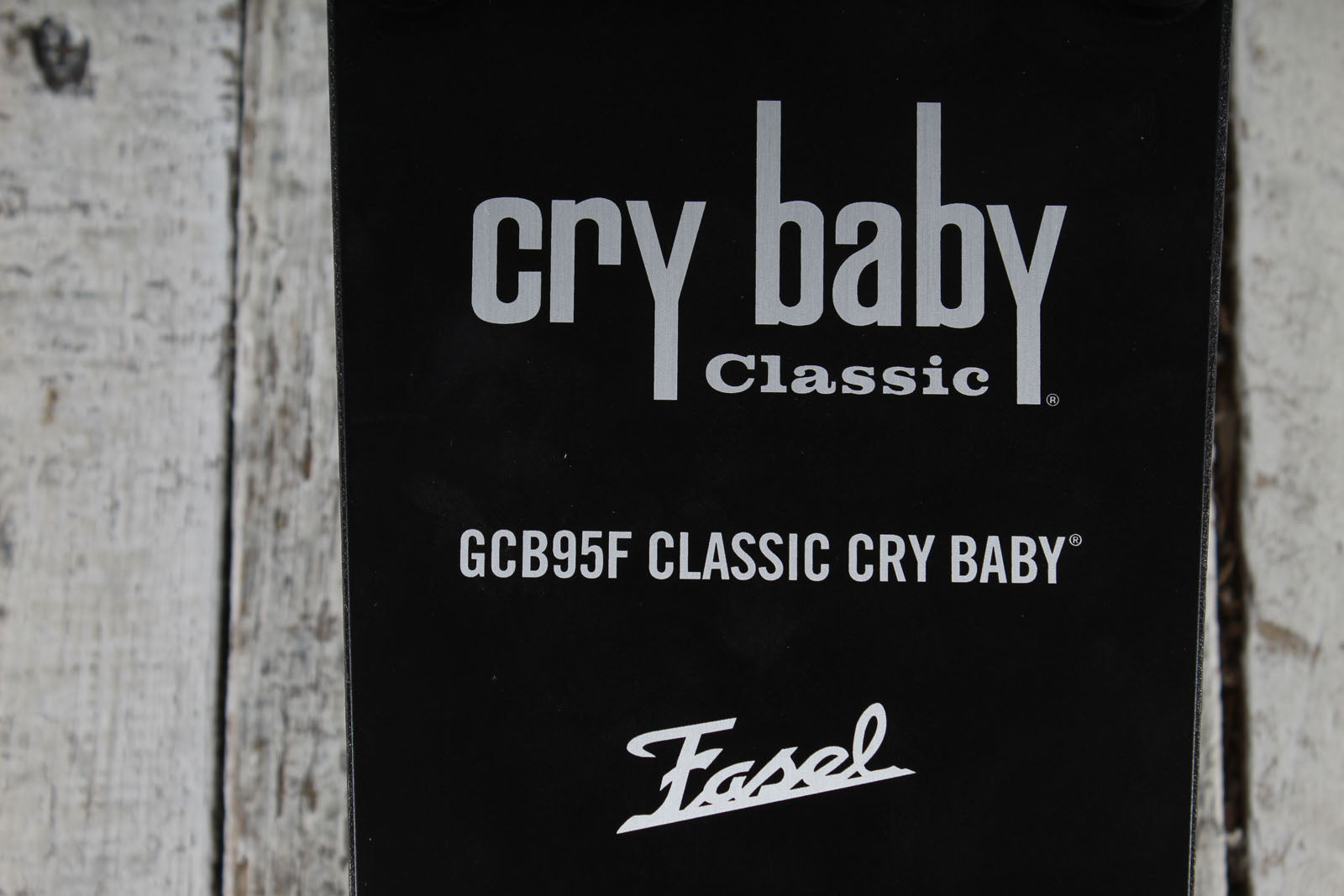 Dunlop GCB95F Cry Baby Classic Wah Pedal Electric Guitar Wah Effects Pedal