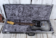 Load image into Gallery viewer, Fender Ombre Stratocaster and Telecaster Hardshell Guitar Case Silver Smoke