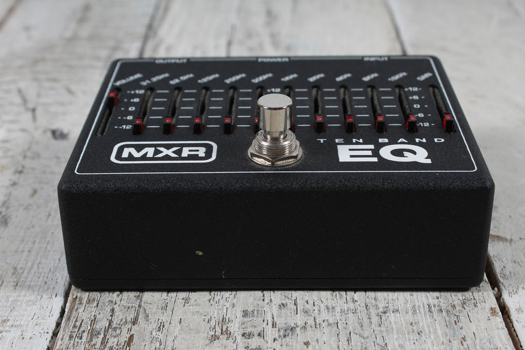 MXR M108 Ten Band EQ Electric Guitar Equalizer Effects Pedal