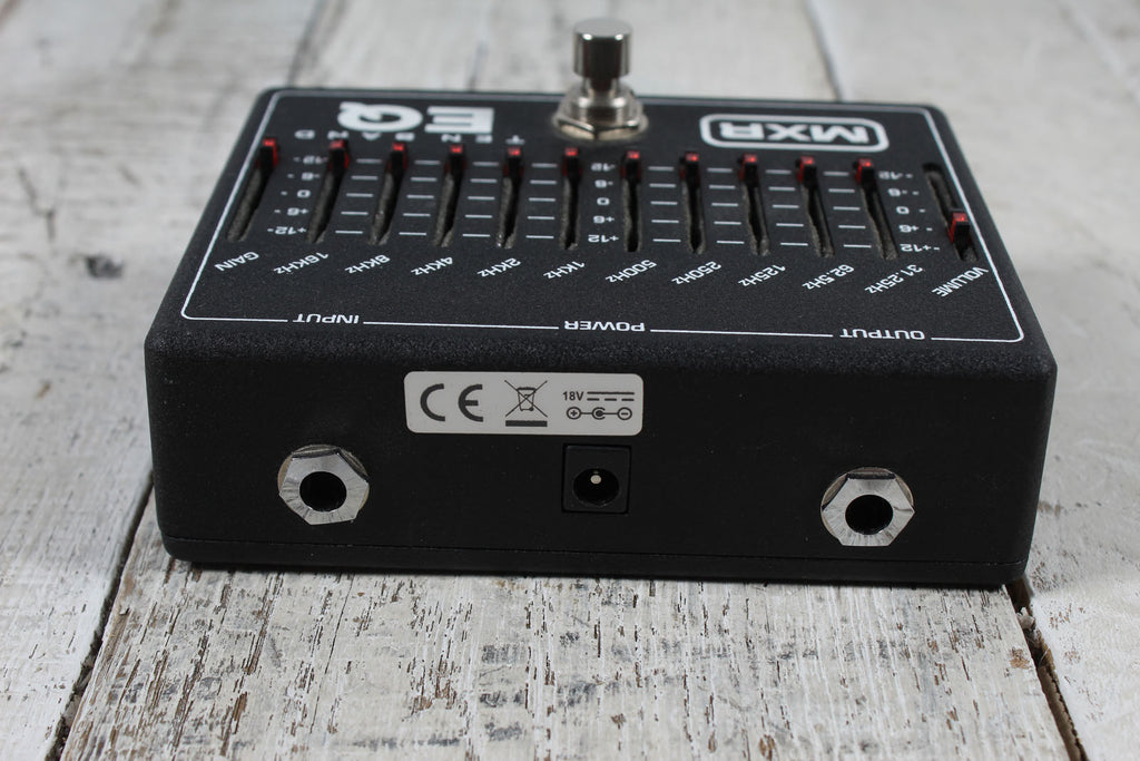 MXR M108 Ten Band EQ Electric Guitar Equalizer Effects Pedal