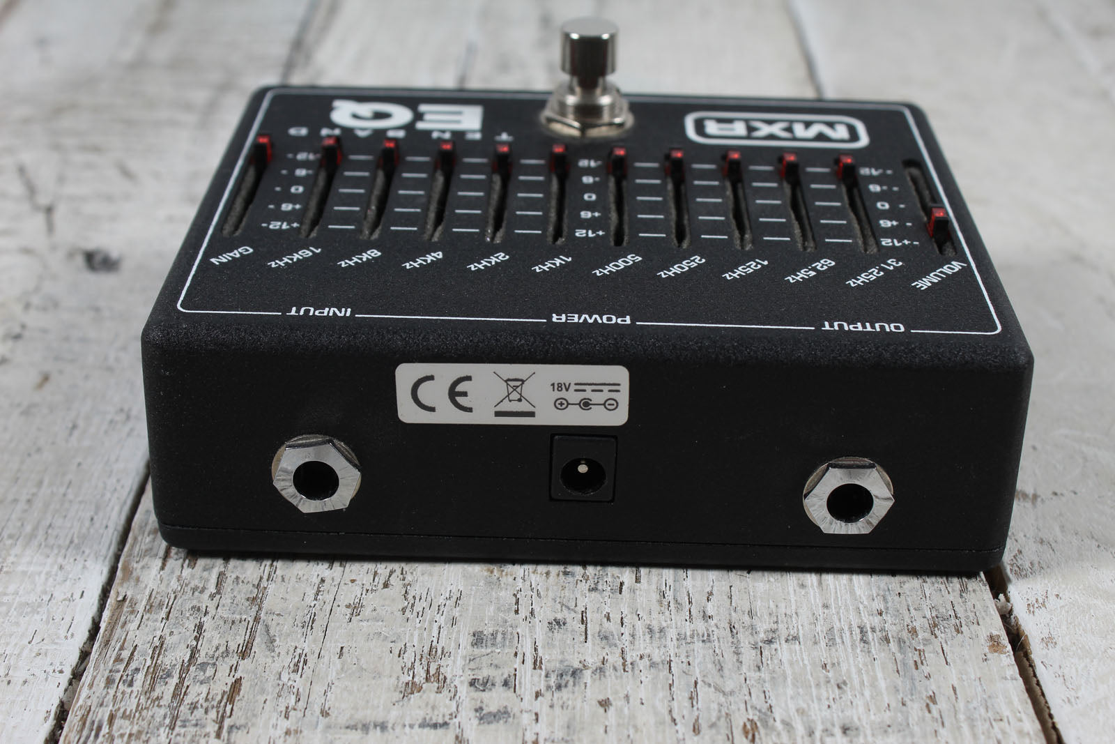 MXR M108 Ten Band EQ Electric Guitar Equalizer Effects Pedal