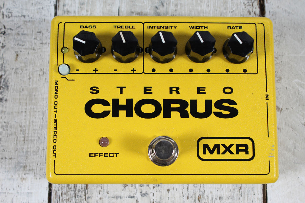 MXR Stereo Chorus Pedal Electric Guitar Chorus Effects Pedal