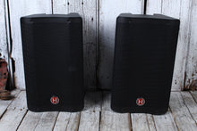 Load image into Gallery viewer, Harbinger M100-BT Portable PA System Pair of Speaker Cabinets and Mixer with Bags