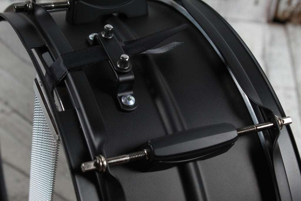 Tama Metalworks Steel Snare Drum 14 x 5.5 Snare Matte Black BST1455BK