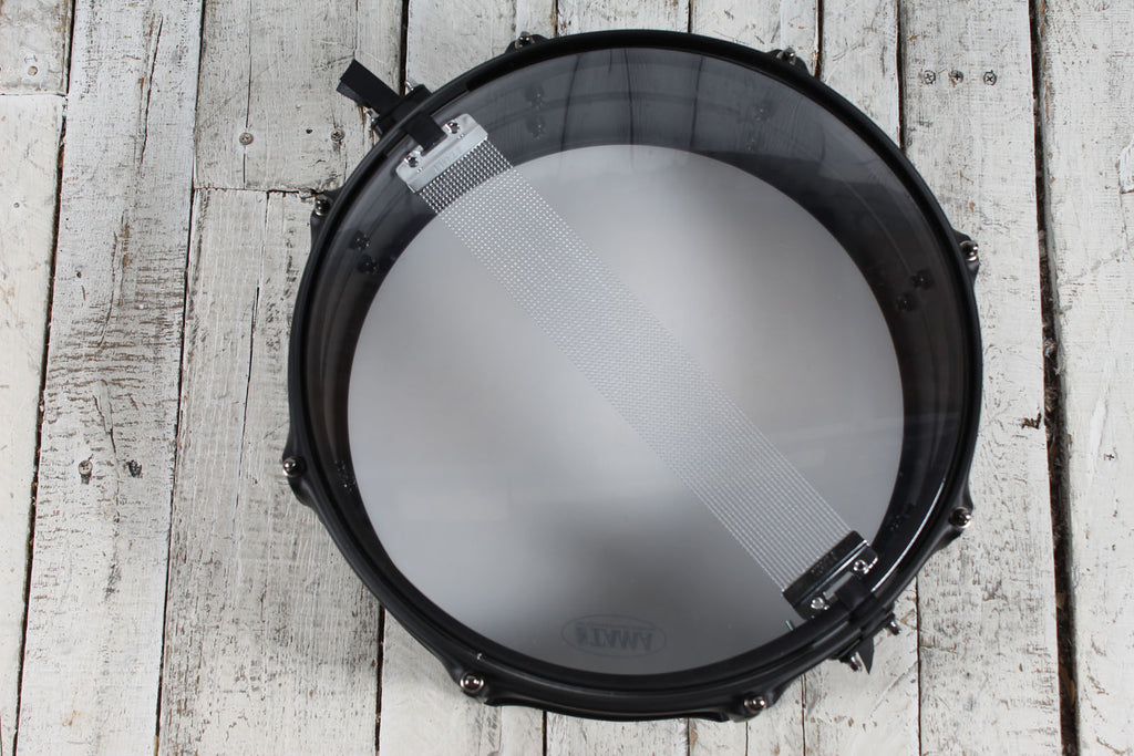 Tama Metalworks Steel Snare Drum 14 x 5.5 Snare Matte Black BST1455BK