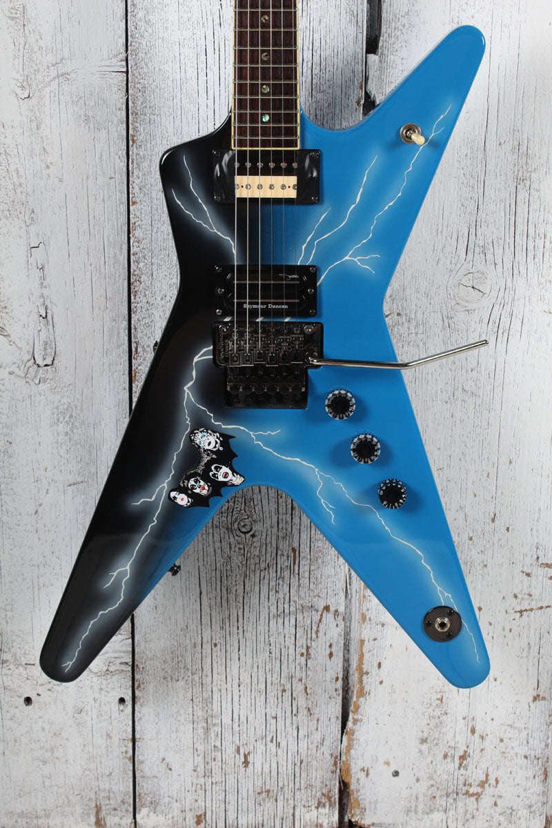 Dean Dimebag From Hell ML Electric Guitar Lightning Cowboy From Hell Graphic