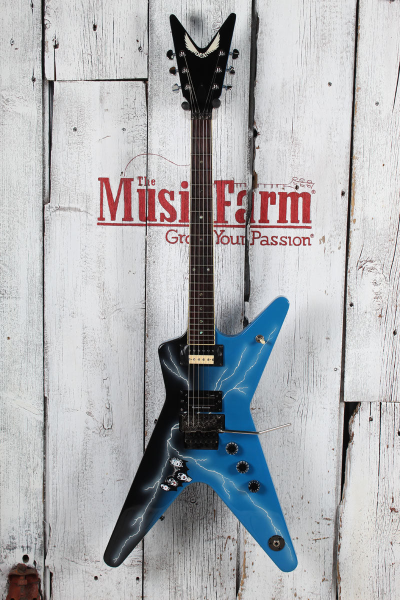 Dean Dimebag From Hell ML Electric Guitar Lightning Cowboy From Hell Graphic Secondary image