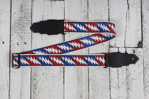 D'Angelico Limited Edition Grateful Dead Lightning Bolt Guitar Strap