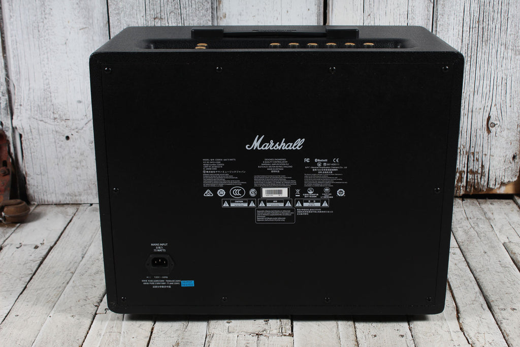 Marshall CODE 50 Electric Guitar Combo Amplifier 50 Watt 1 x 12 Digital Amp USB