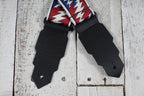 D'Angelico Limited Edition Grateful Dead Lightning Bolt Guitar Strap
