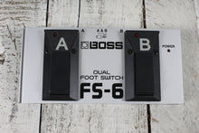 Load image into Gallery viewer, Boss FS-6 Dual Foot Switch Electric Guitar Effect Foot Controller Selector Pedal