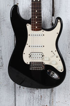 Fender 2002 Standard Strat HSS Solid Body Stratocaster Electric Guitar Black