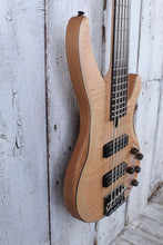 Load image into Gallery viewer, Yamaha TRBX605FM 5 String Electric Bass Guitar Flame Maple Top Natural Satin