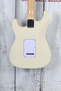 Fender Standard Stratocaster Electric Guitar Olympic White Finish