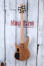 Load image into Gallery viewer, Yamaha TRBX605FM 5 String Electric Bass Guitar Flame Maple Top Natural Satin