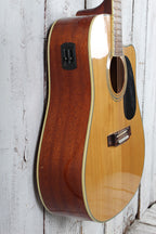 Woods W93A Acoustic Electric Dreadnought Guitar Natural Finish