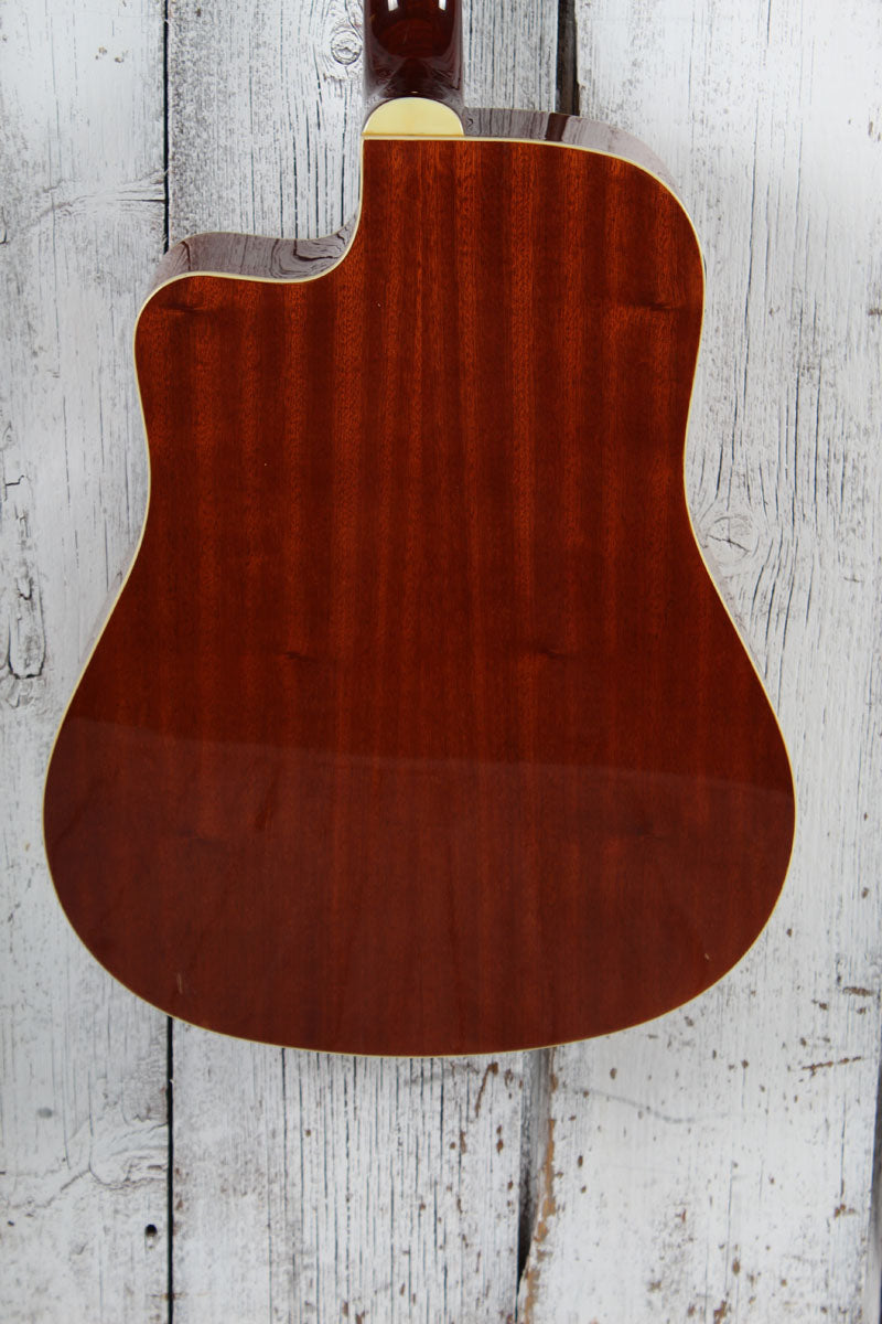 Woods W93A Acoustic Electric Dreadnought Guitar Natural Finish